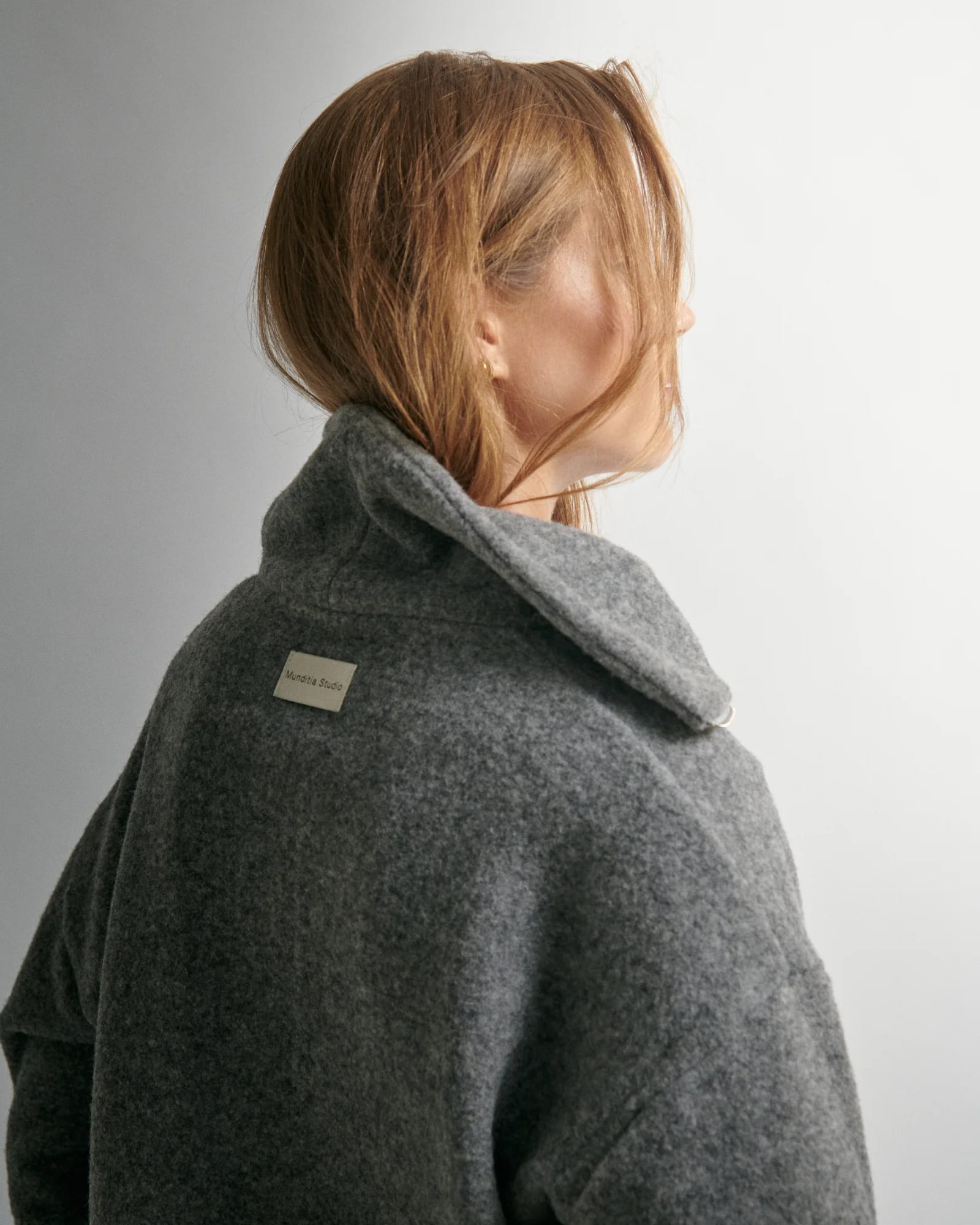SILVA merino fleece, grey