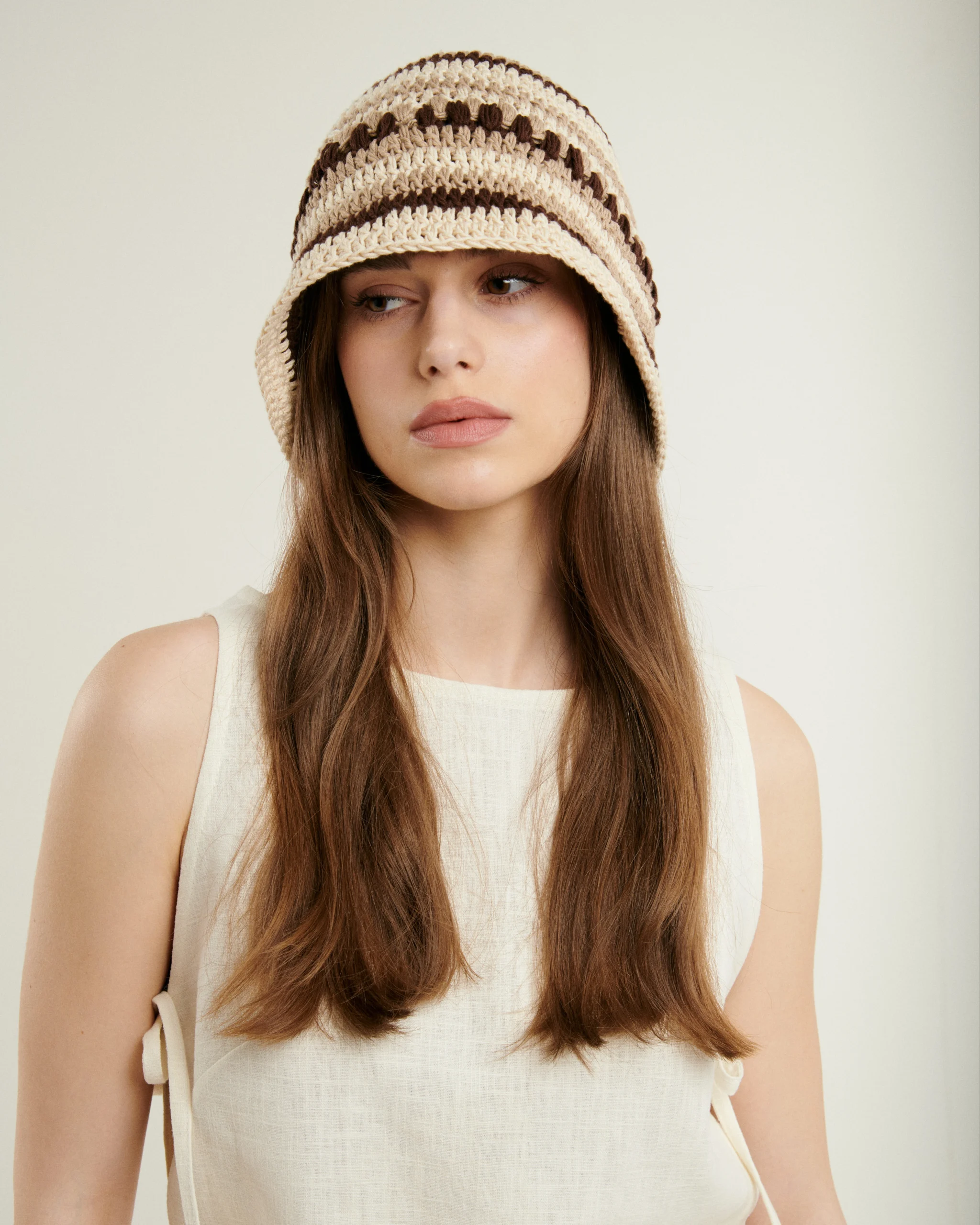 PAPAVER crocheted hat